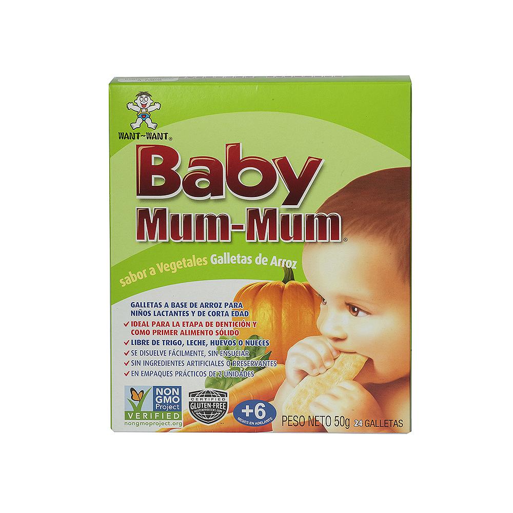 Galletas Arroz Vegetales Baby Mum Mum