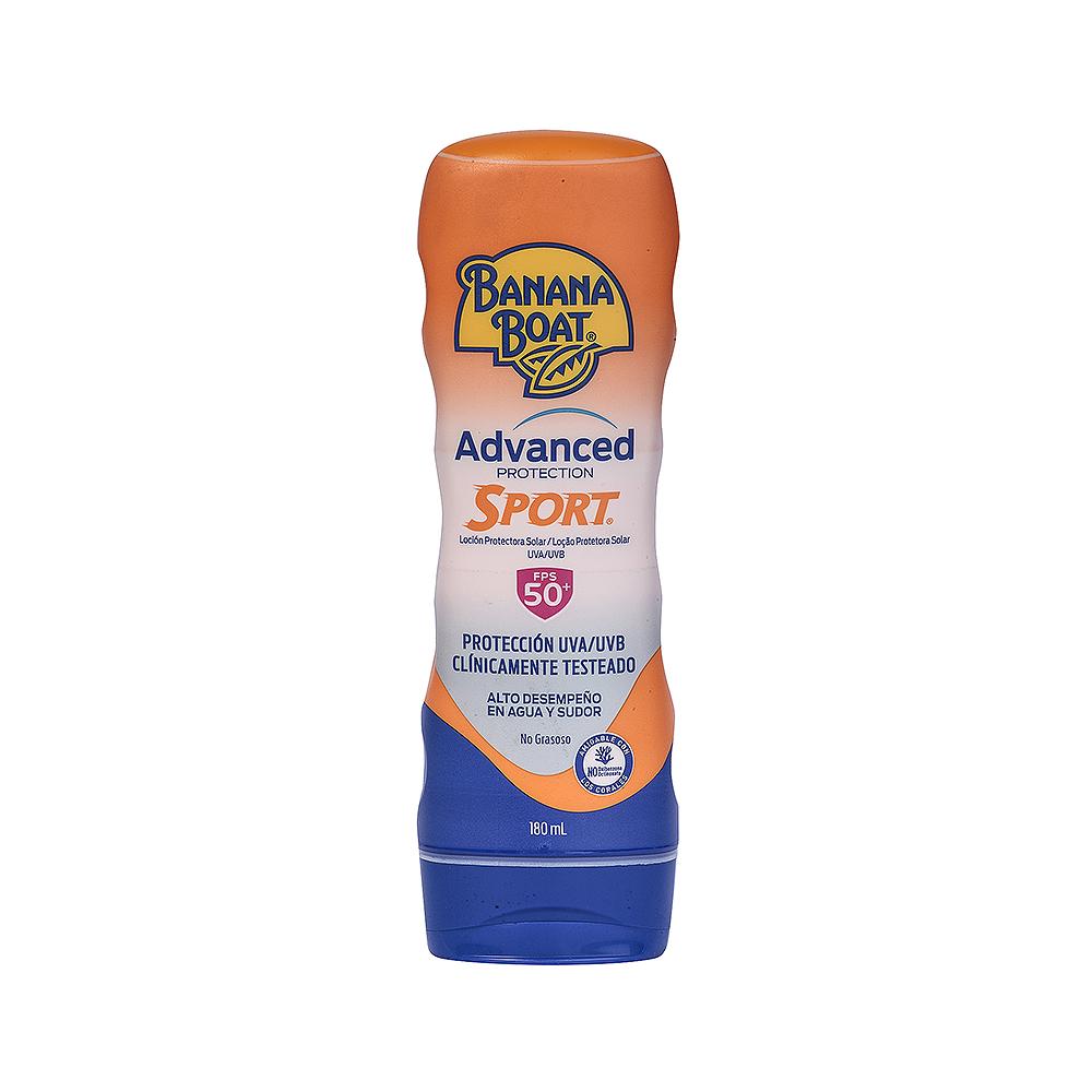 Bloqueador Crema Advanced Protection Sport FPS 50+ Banana Boat