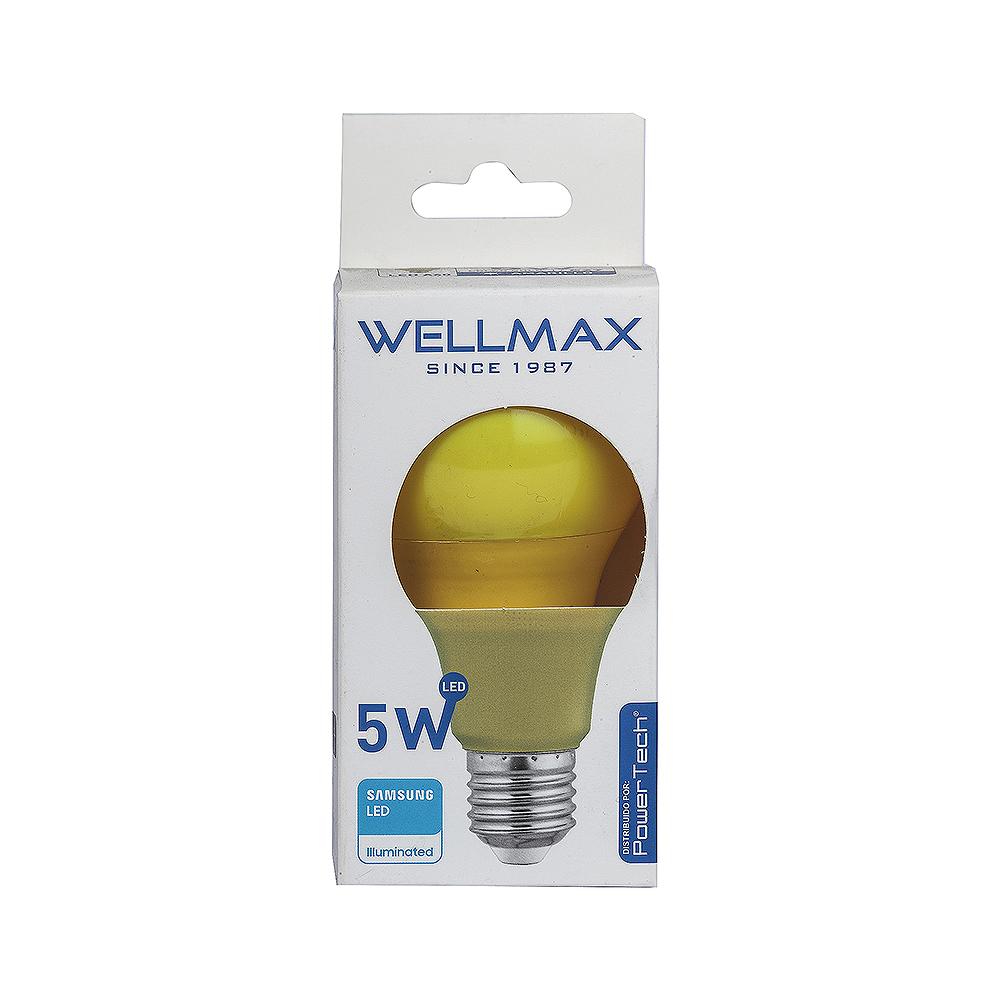 Foco Led 5W Amarillo Wellmax