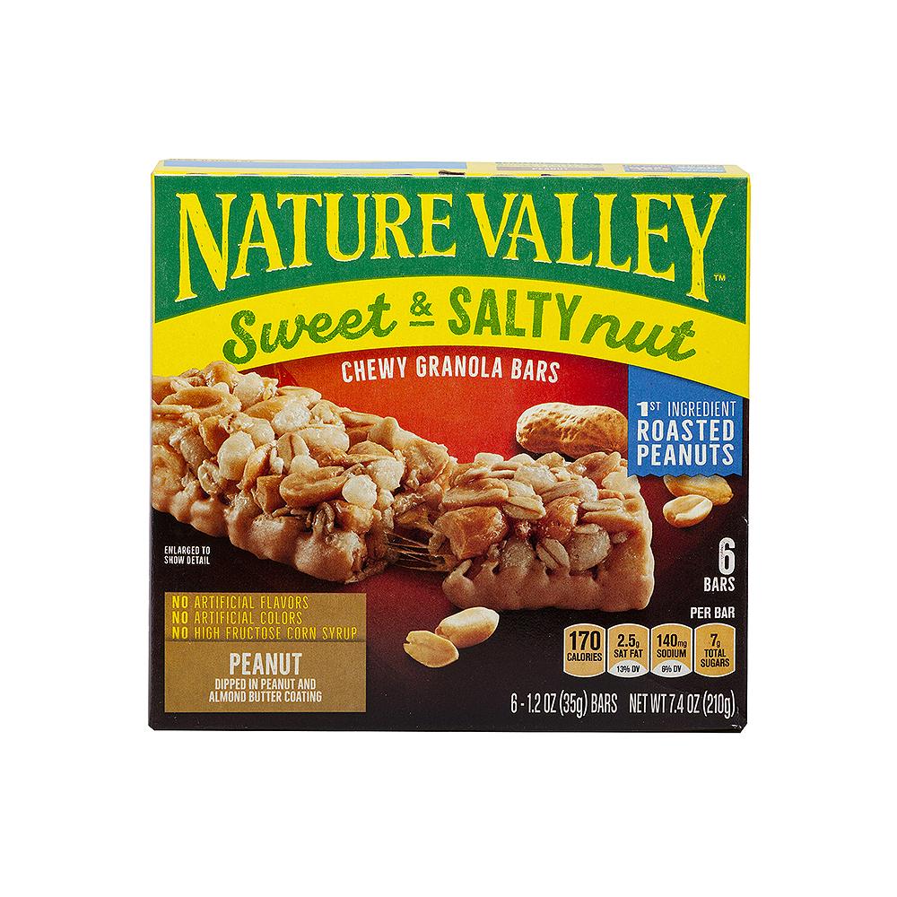 Barras Cereal Maní Nature Valley