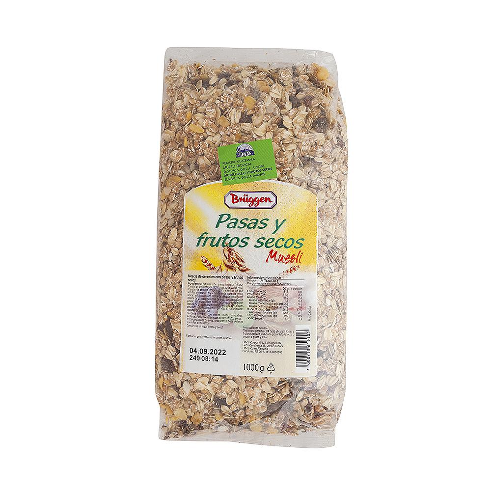 Granola Bruggen Pasas Y Frutos Secos