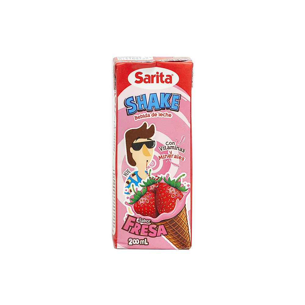 Bebida Láctea Shake Fresa Sarita