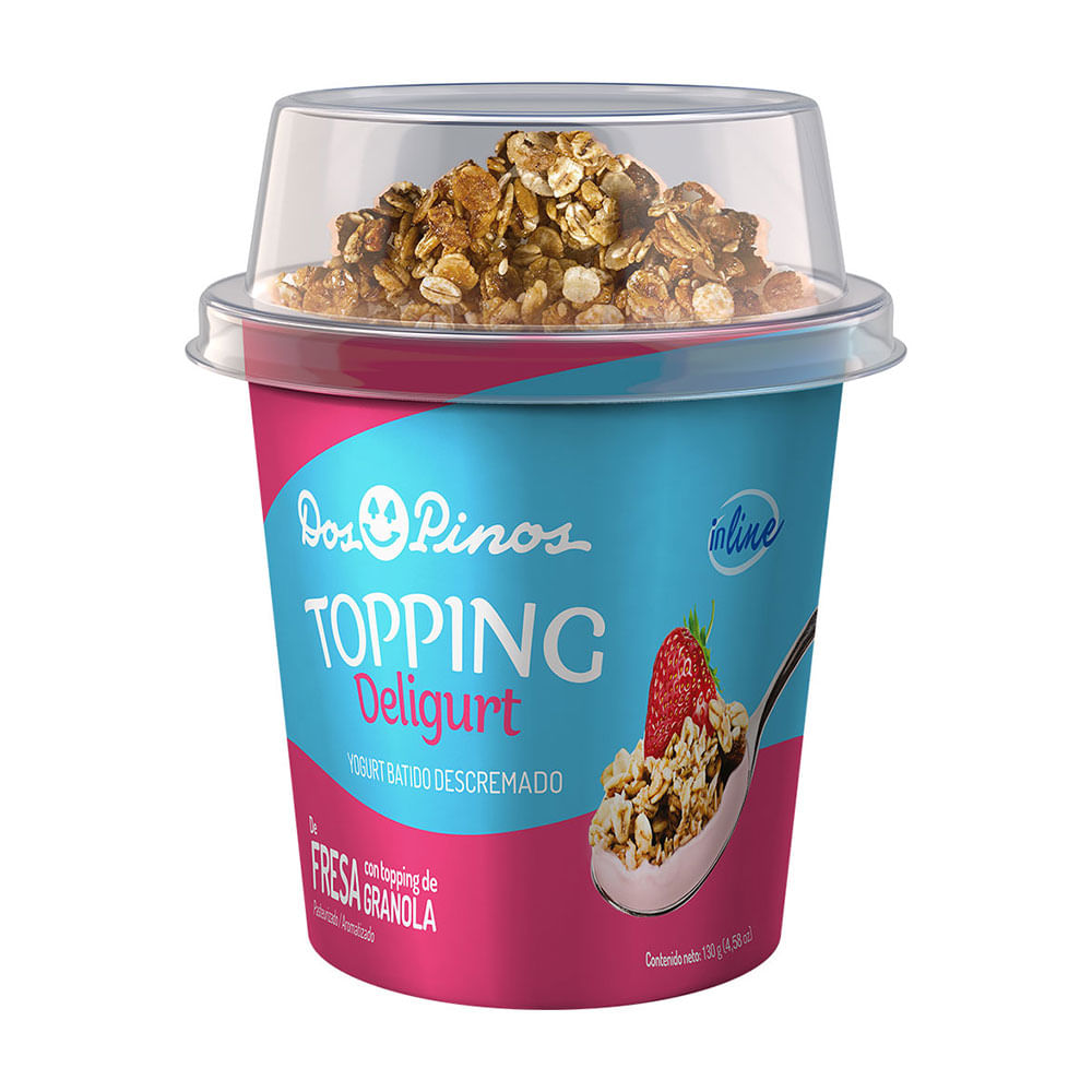 Yogurt Fresa Con Granola Dos Pinos