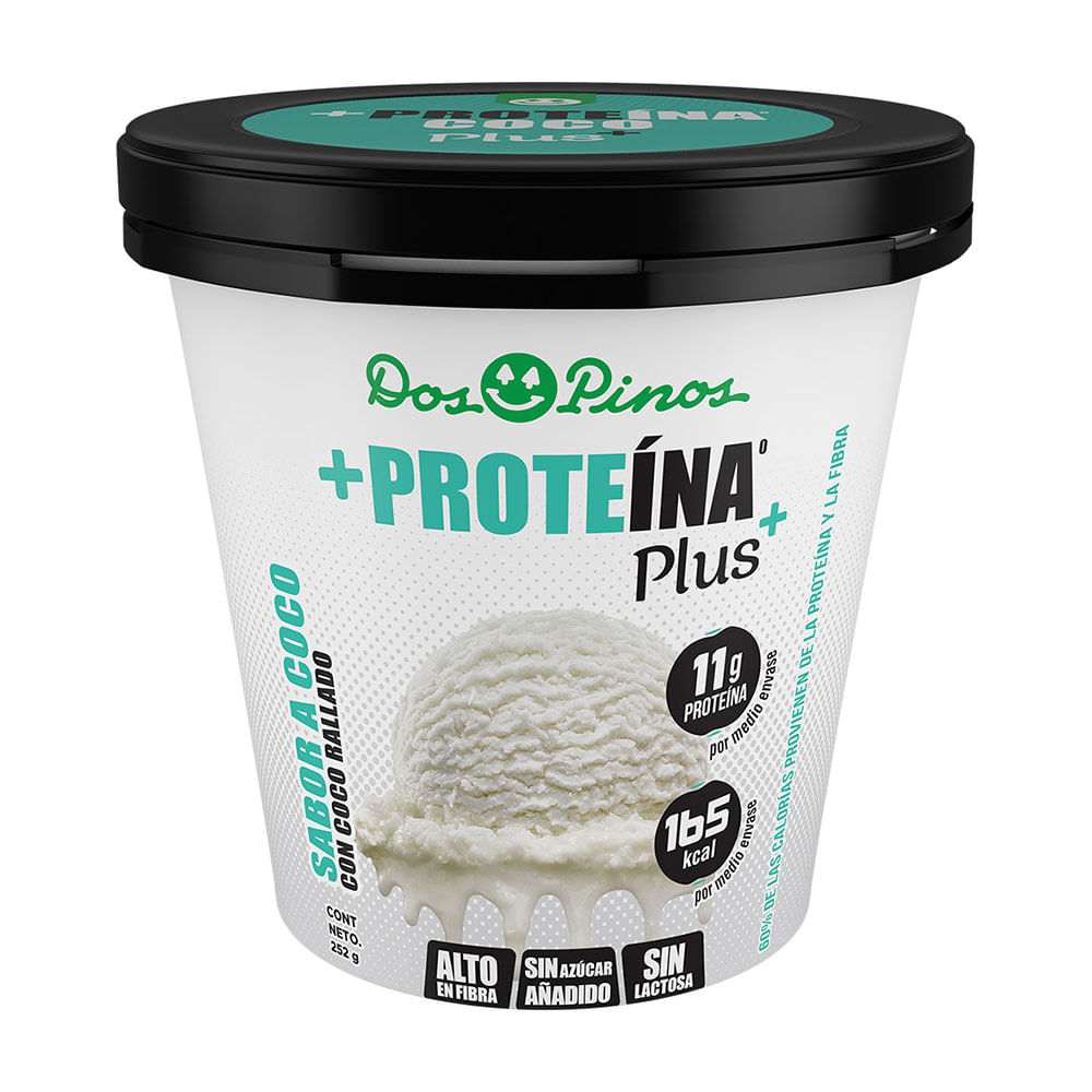 Helado Coco + Proteína Dos Pinos