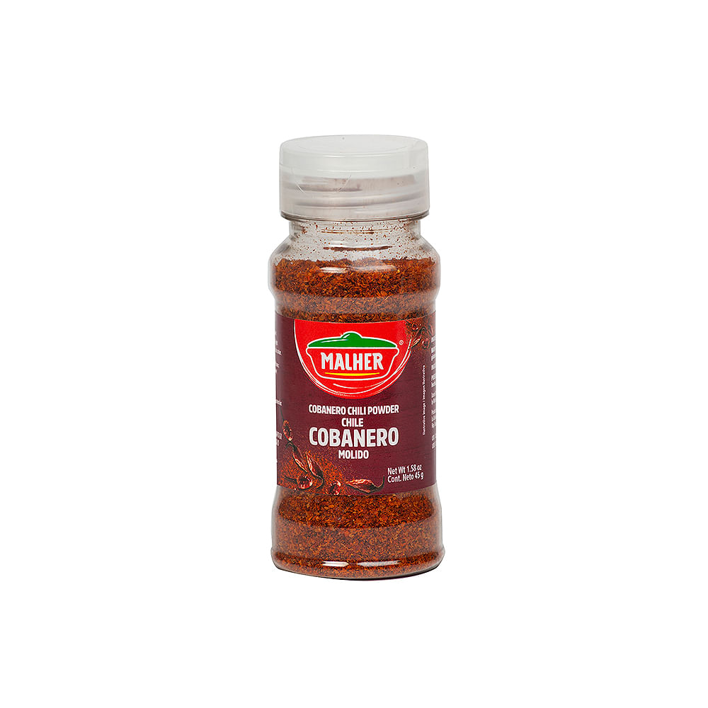 Chile Cobán Molido Chili Powder Malher Frasco