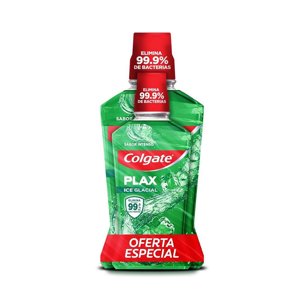 Enjuague Plax Ice Glacial Colgate + 250ml.