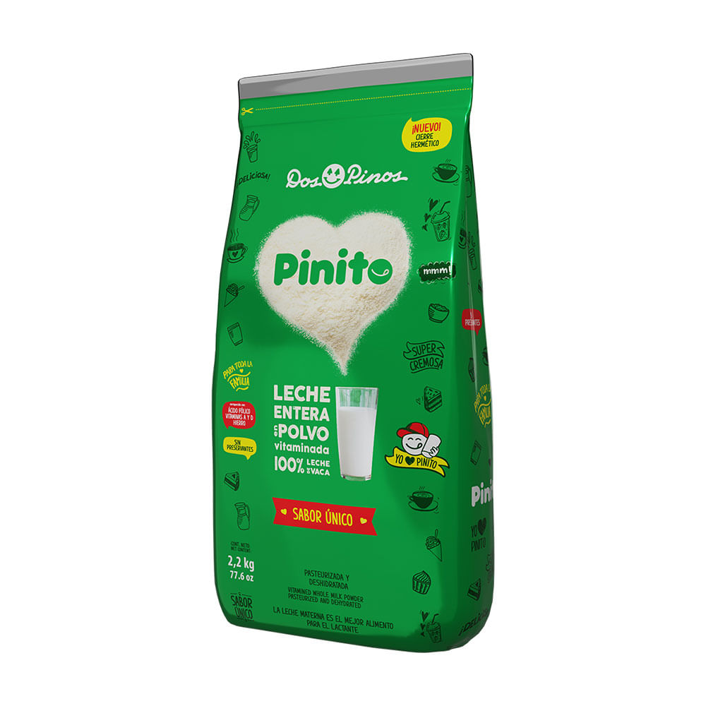 Leche Entera Pinito Dos Pinos Bolsa