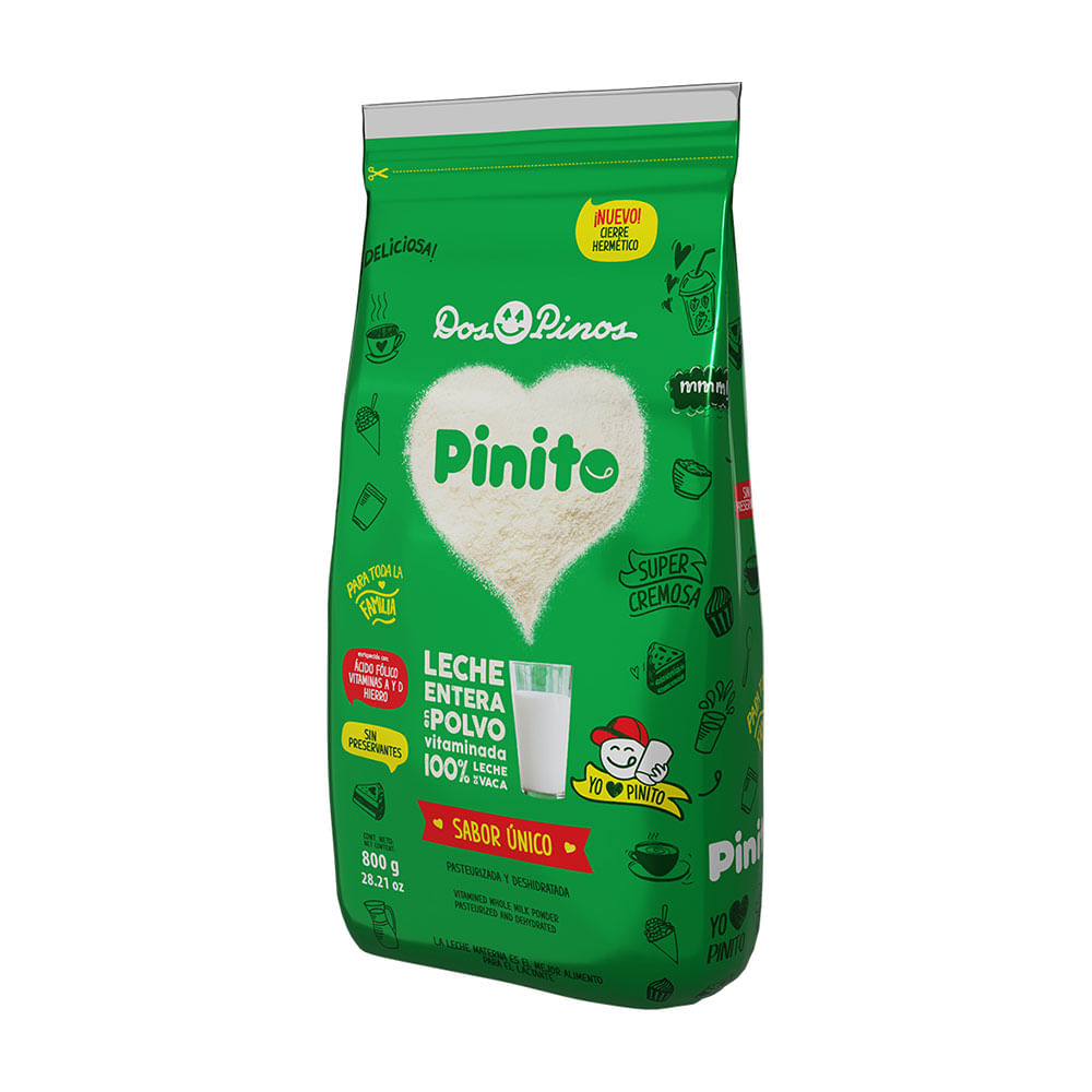 Leche Entera Pinito Dos Pinos Bolsa