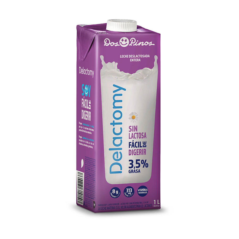 Leche UHT Deslactosada Delactomy