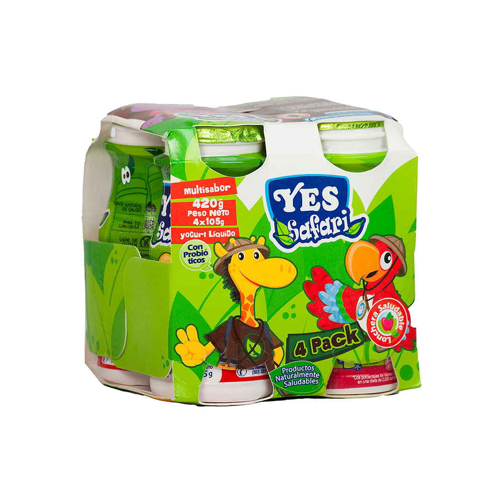 Yogurt Safari Yes 4 Pack
