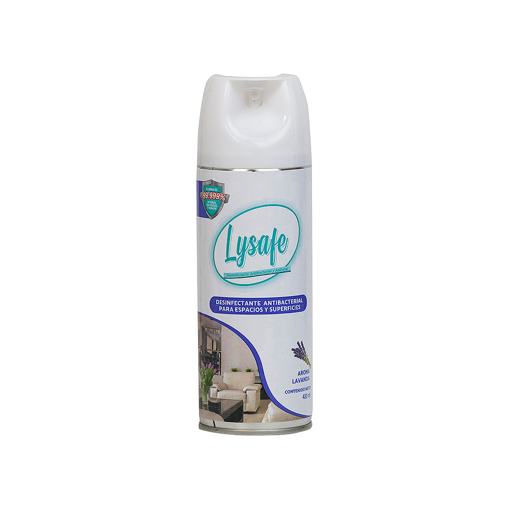 Desinfectante Lavanda Lysafe Aerosol