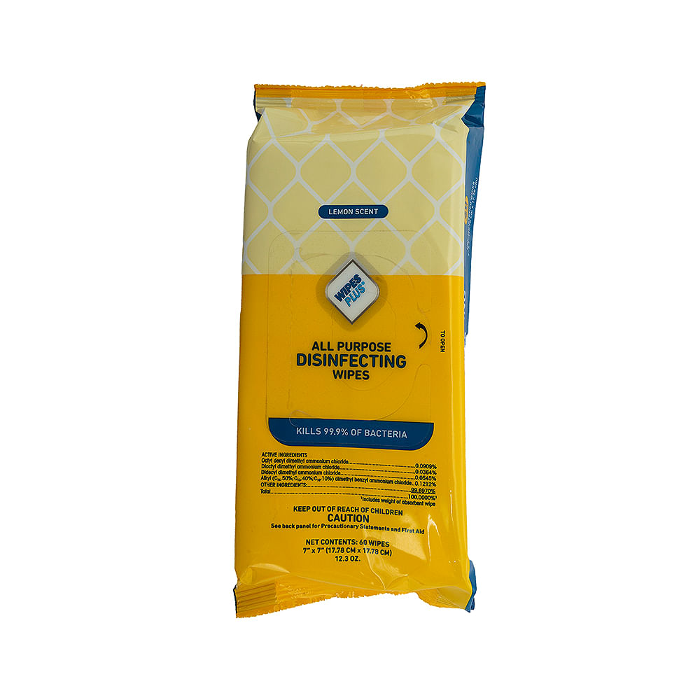 Toallas Desinfectantes Wipes Plus