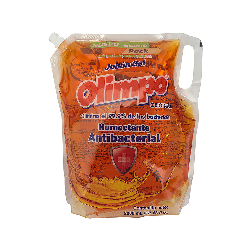Jabón Líquido Antibacterial Olimpo Refil