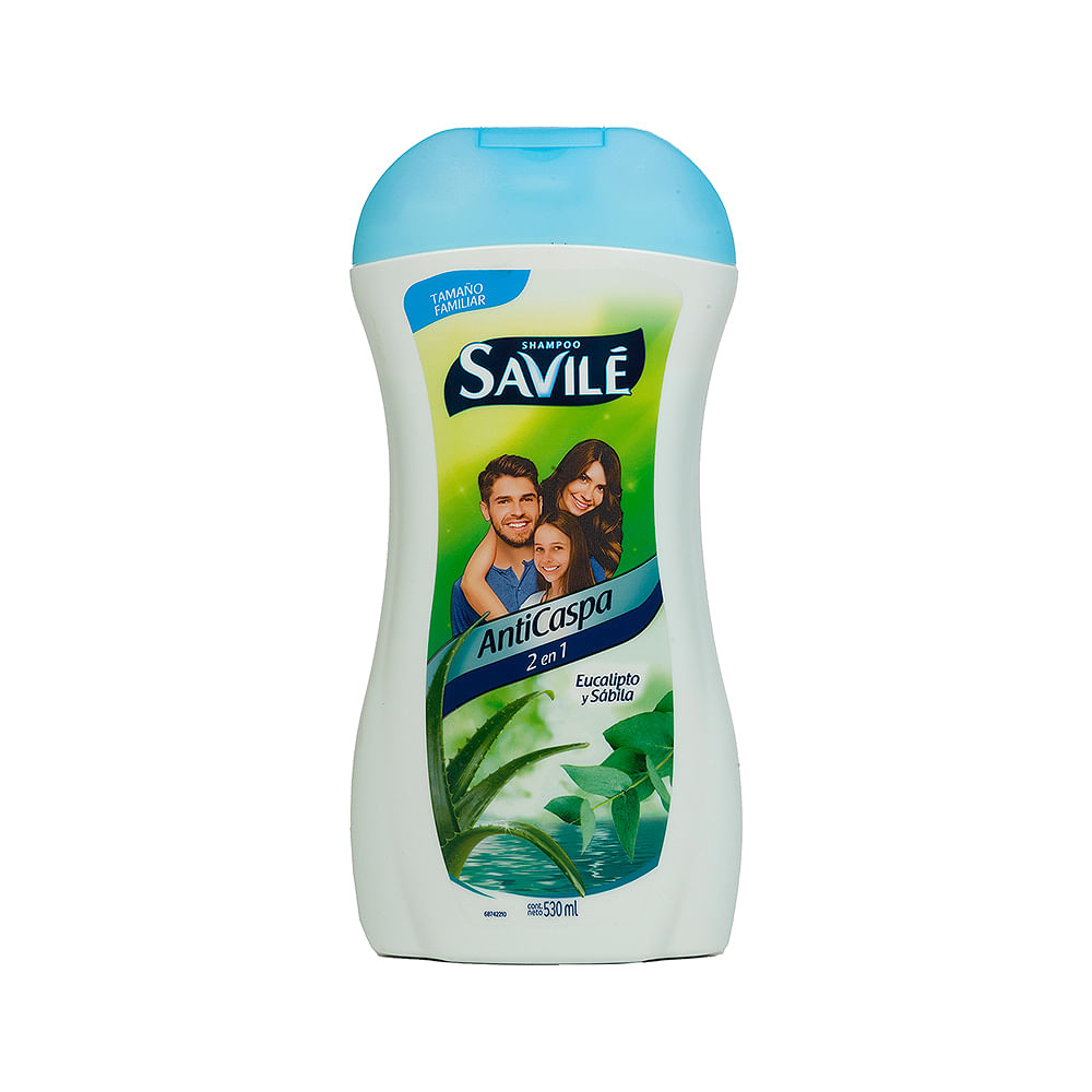Shampoo Anticaspa 2 En 1 Savilé