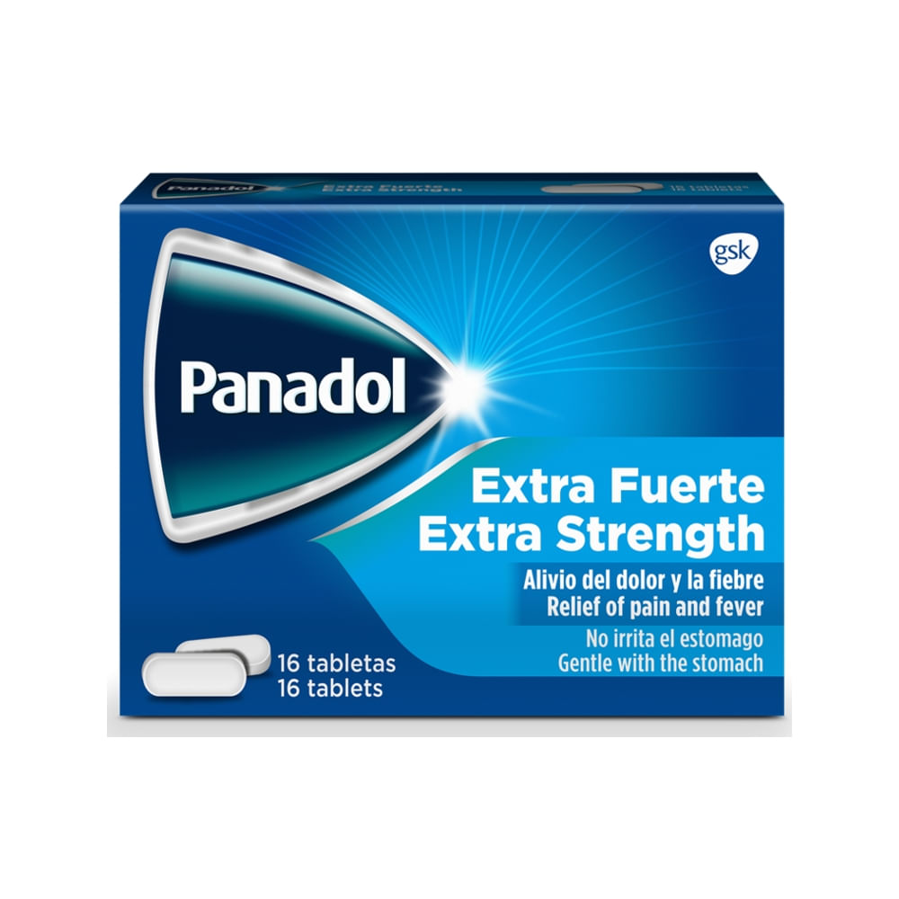 Analgésico Panadol Extra Fuerte