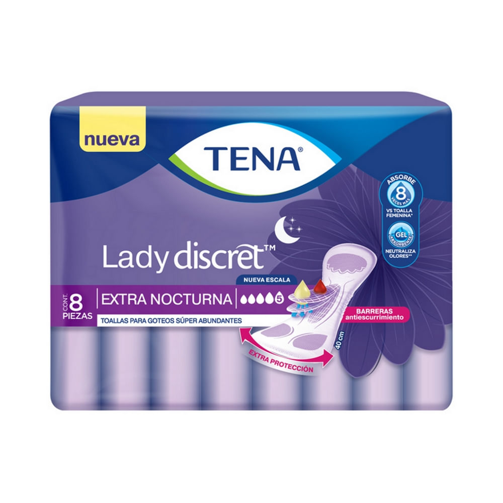 Tena Toalla Noctura Lady Discret