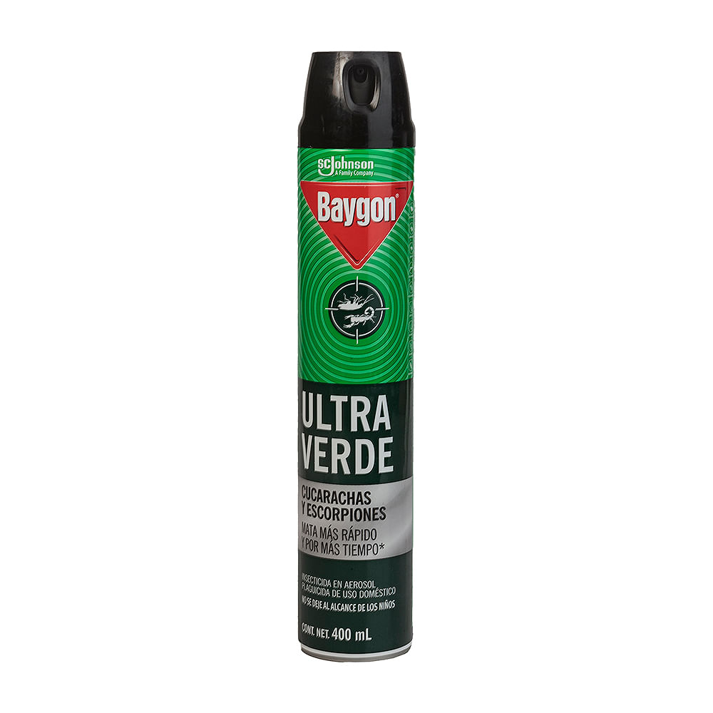 Insecticida Baygon Ultra Verde Aerosol