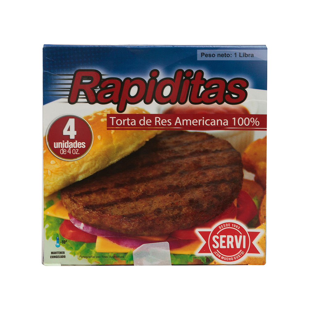 Tortitas Res Americana Rapiditas