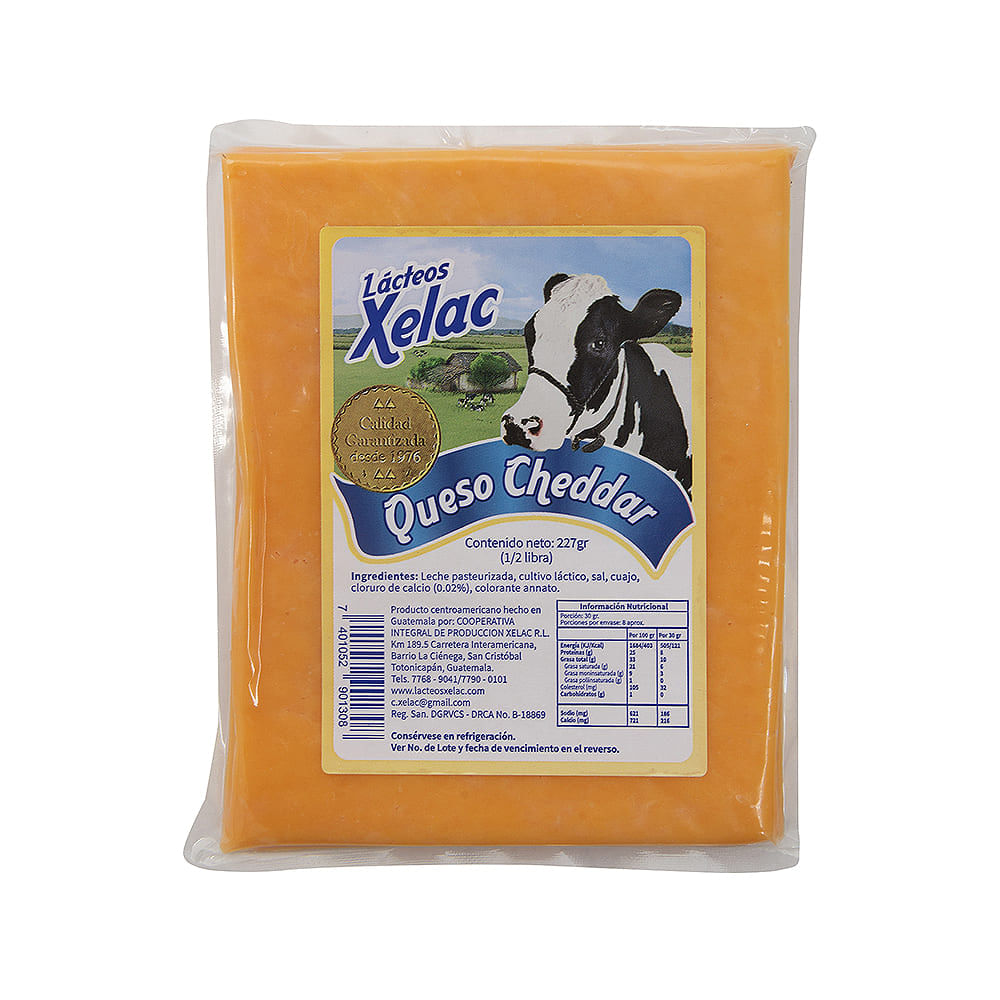 Queso Cheddar Xelac
