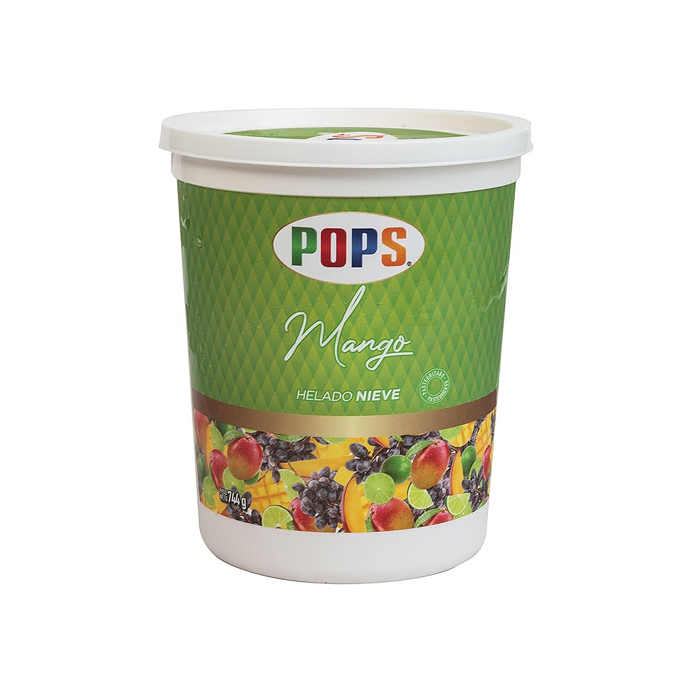 Helado De Nieve Mango Pops