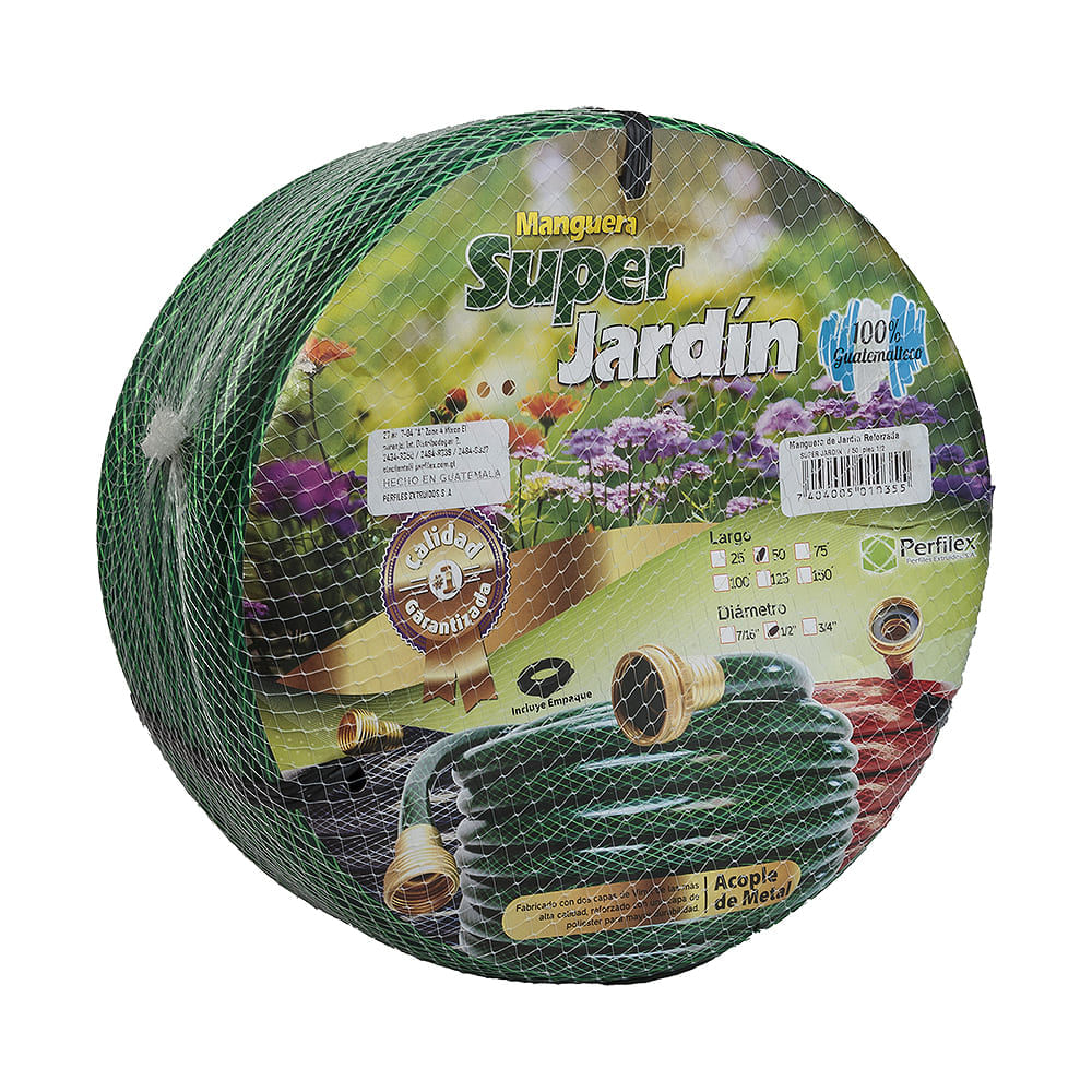 Manguera Reforzada Super Jardín