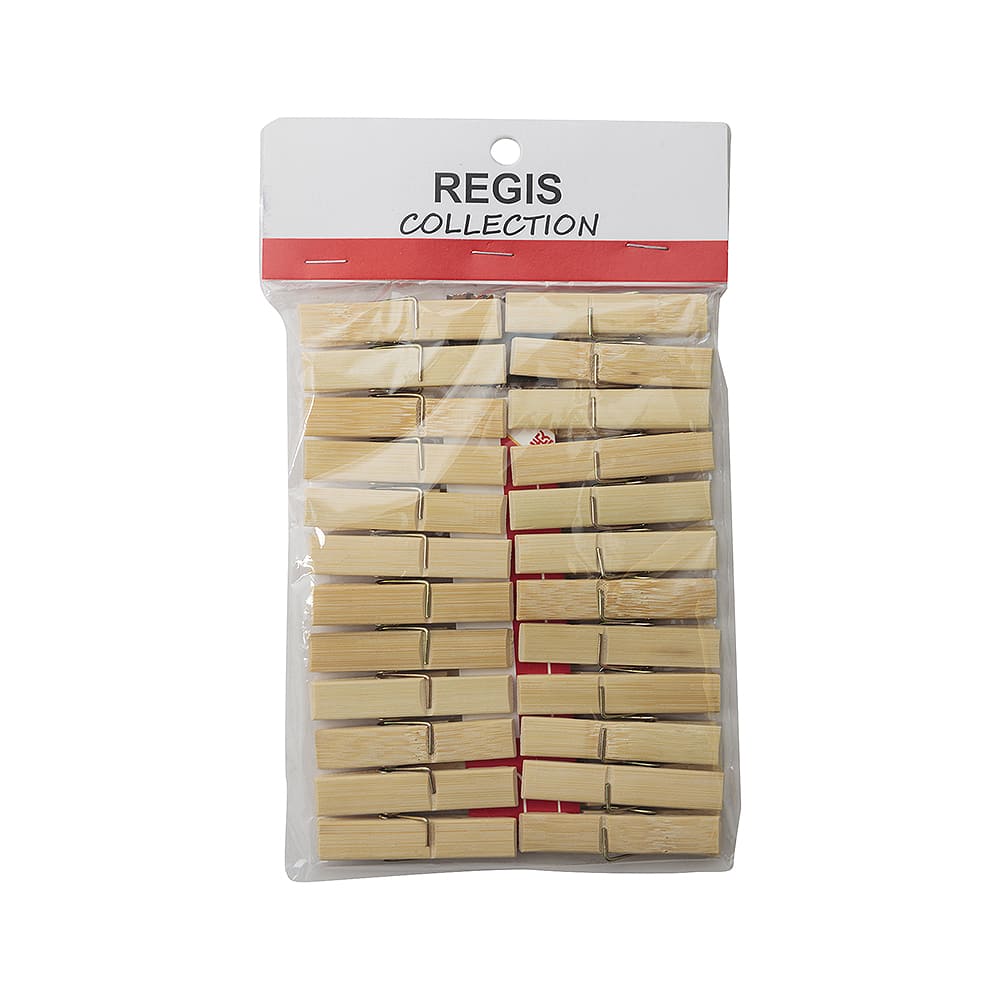 Gancho Ropa Madera Regis