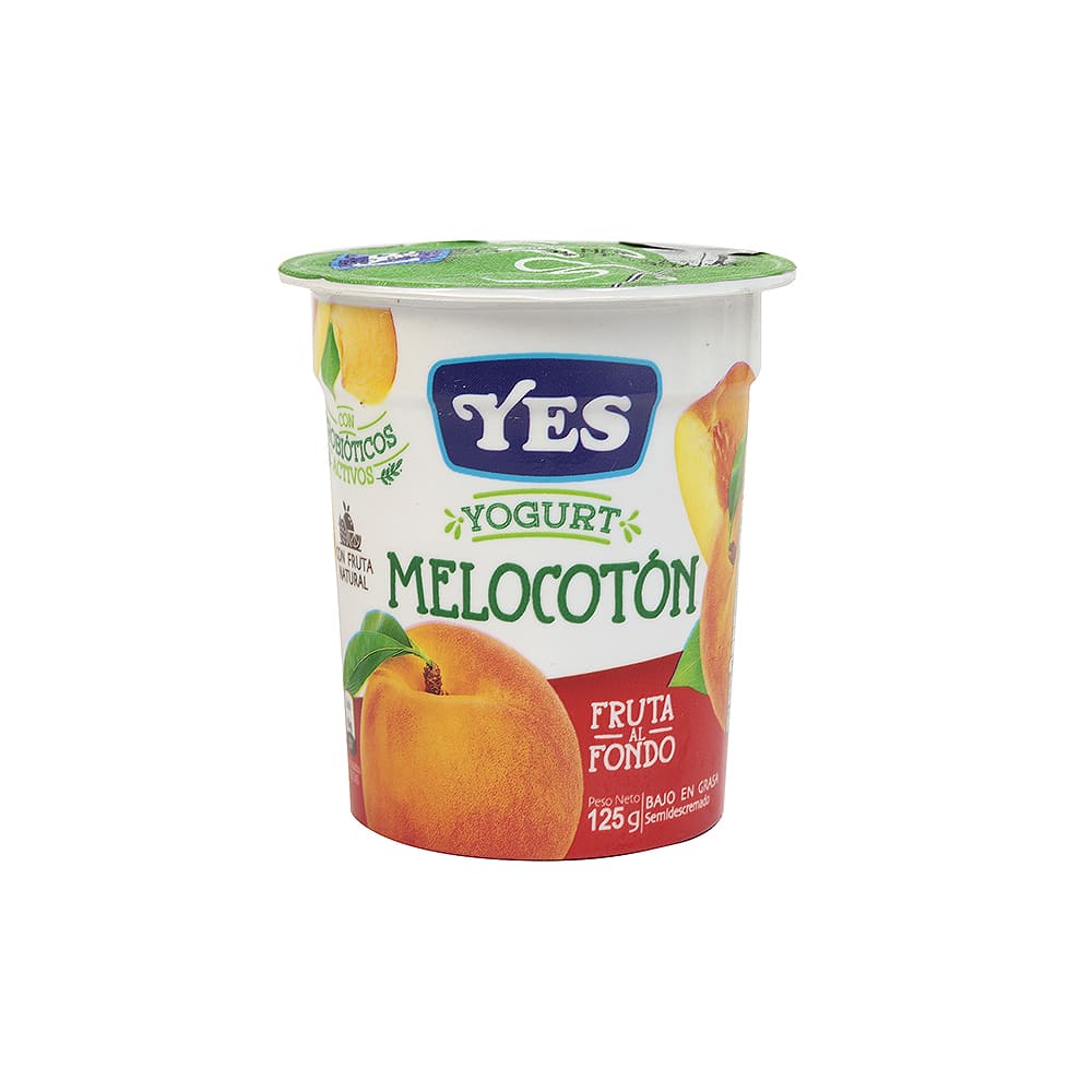 Yogurt Melocotón Fondo Frutado Yes