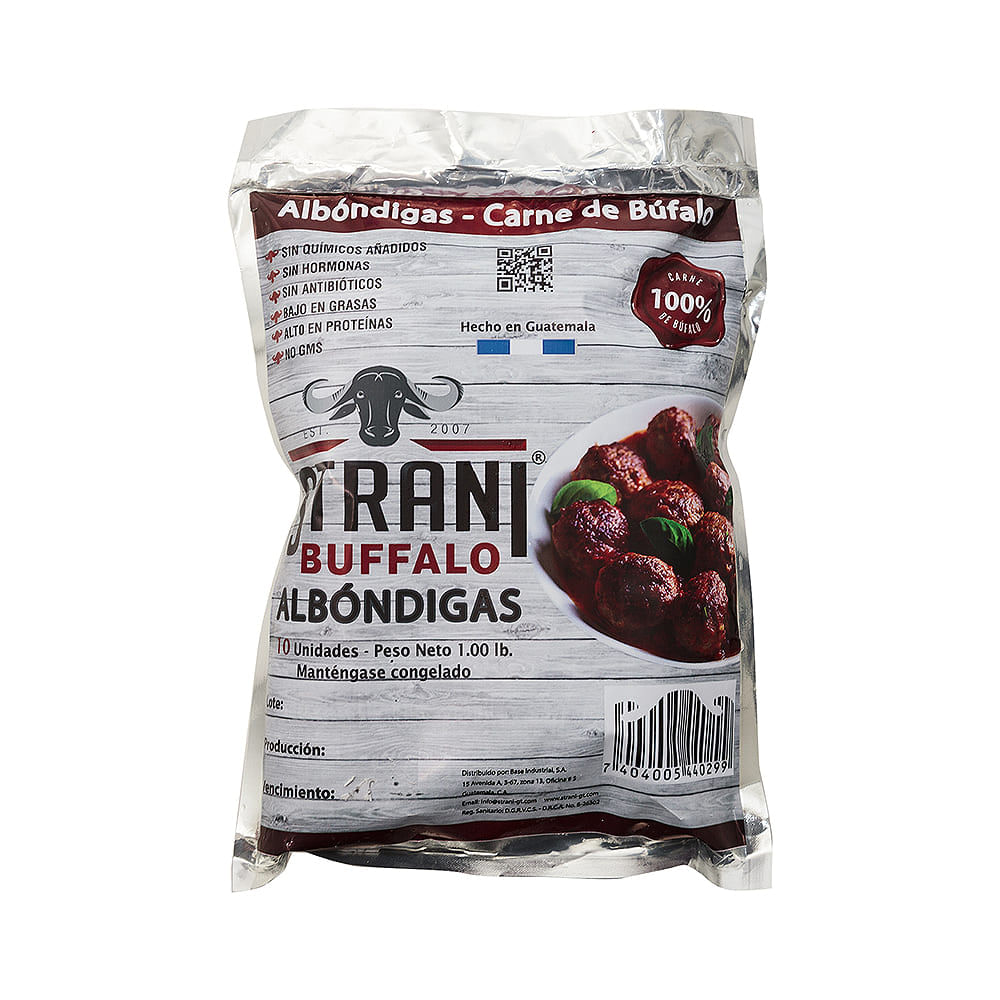Albóndigas Búfalo Strani