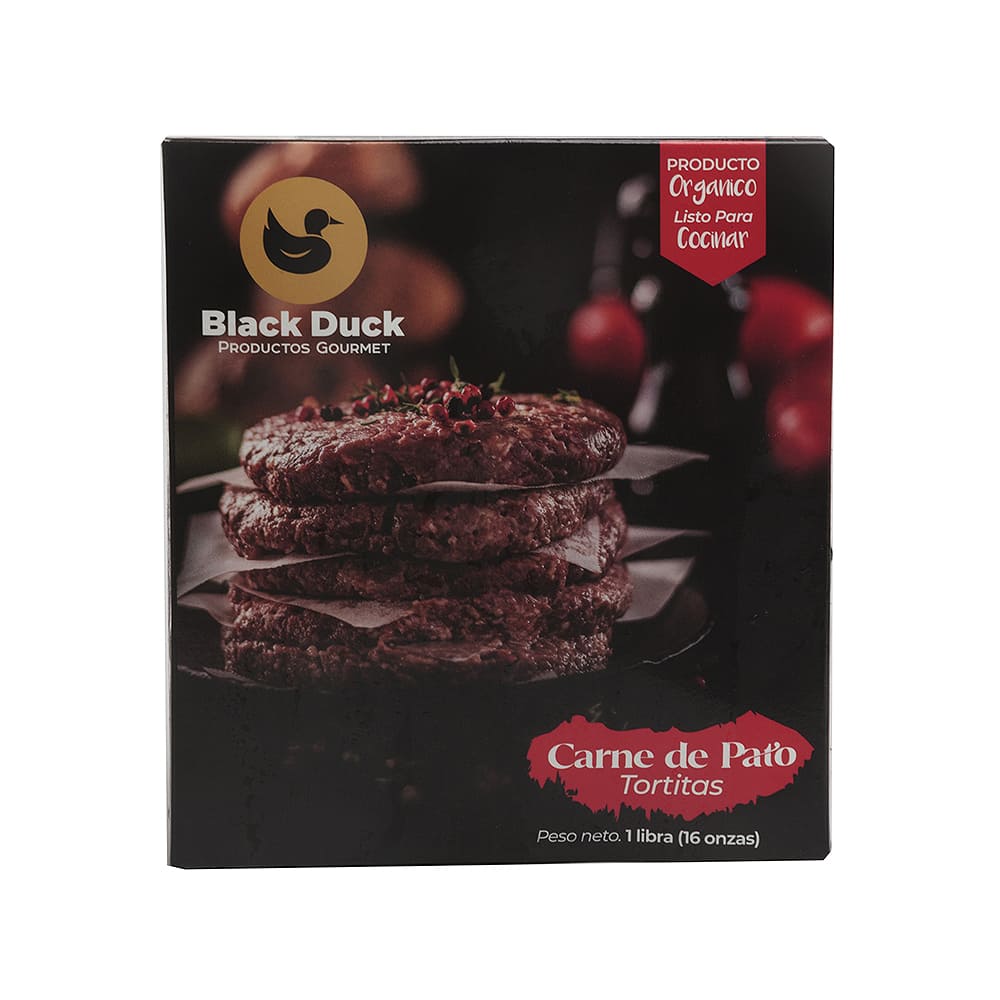 Tortitas Pato Black Duch