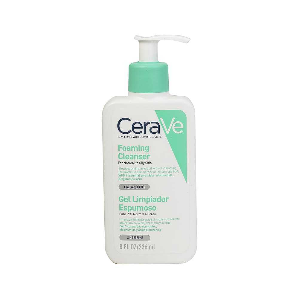 Gel Limpiador Cuerpo Y Rostro Sin Perfume Cerave
