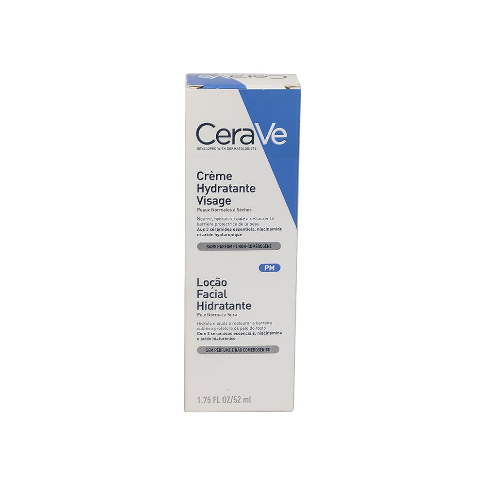 Crema Facial Hidratante Sin Aroma Cerave