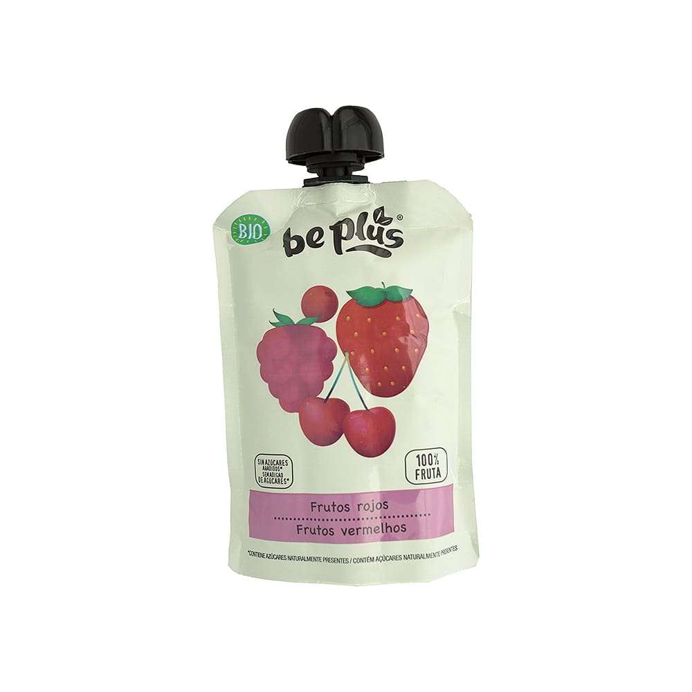 Compota Frutos Rojos Be Plus