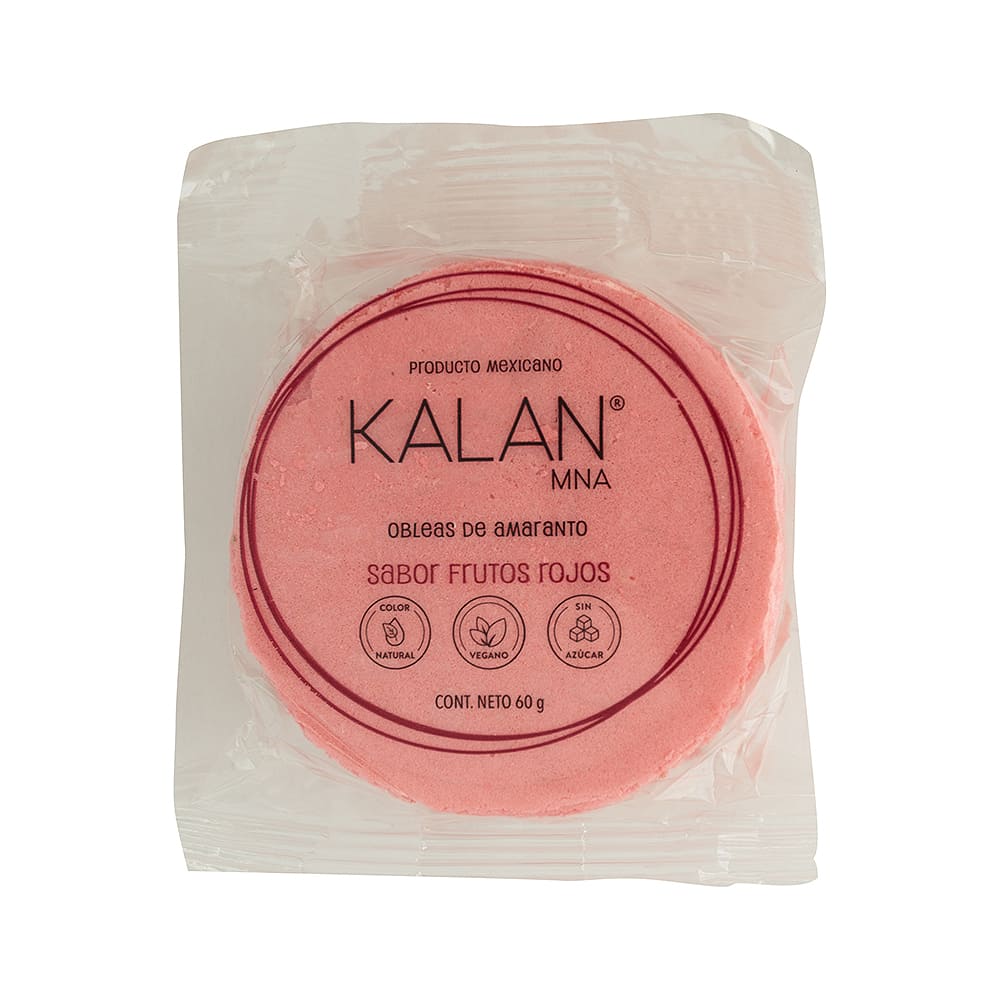 Obleas Frutos Rojos Sin Azúcar Kalan