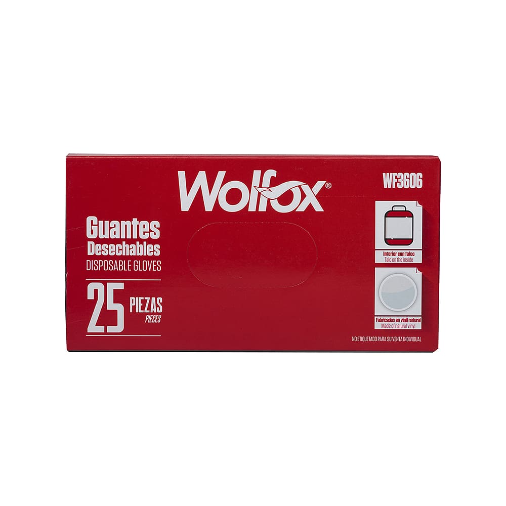 Guante Desechable Wolfox