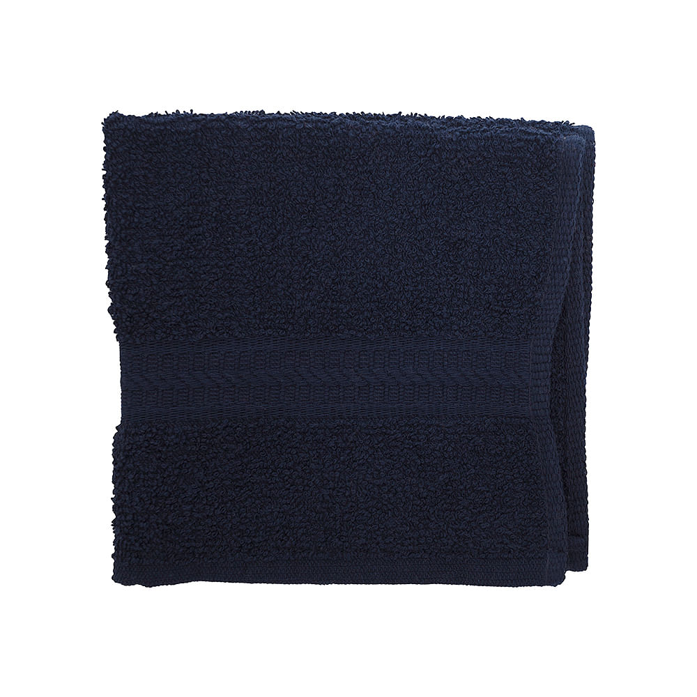 Toalla Facial Azul Navy Natural