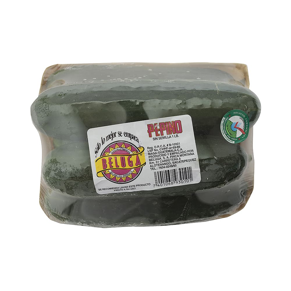 Pepino Sin Semilla Beluga