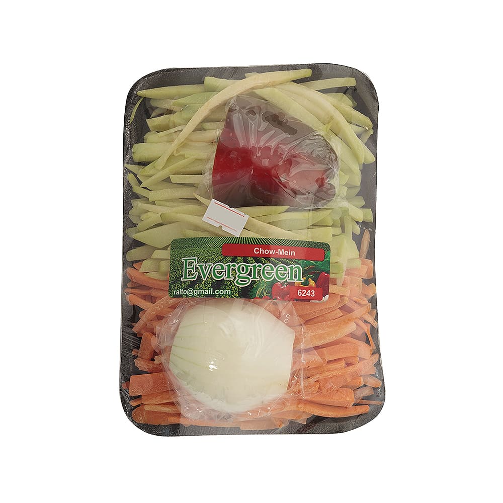 Verdura Para Chao Mein Evergreen Bandeja