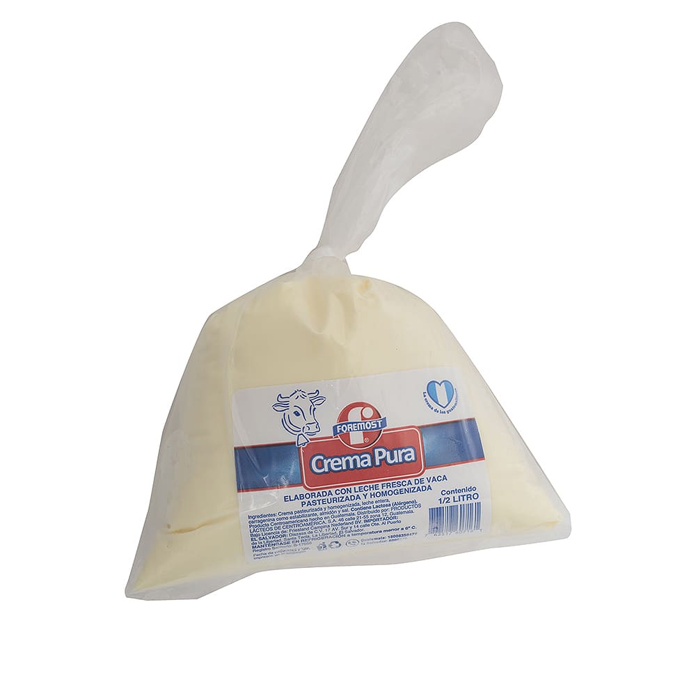 Crema Pura Foremost Bolsa