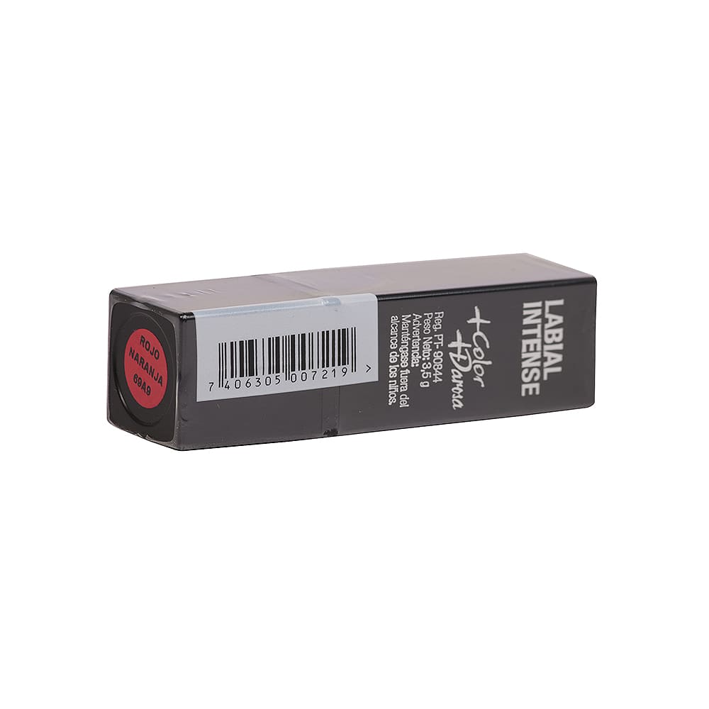 Labial Rojo Naranja No.3 Darosa