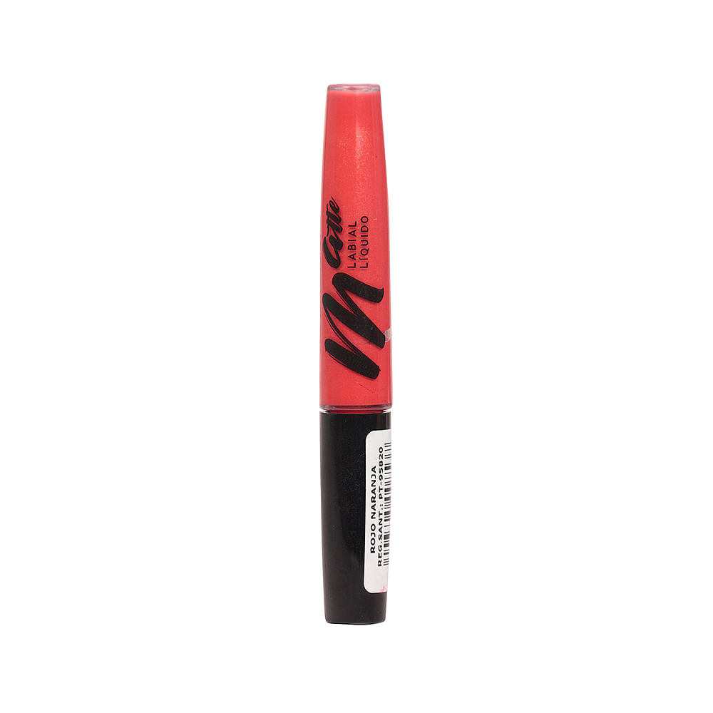 Labial Líquido Matte Rojo Naranja Darosa