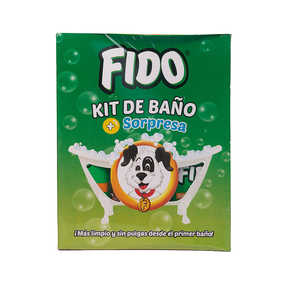 Shampoo Perro+Jabón+Talco Combo Fido