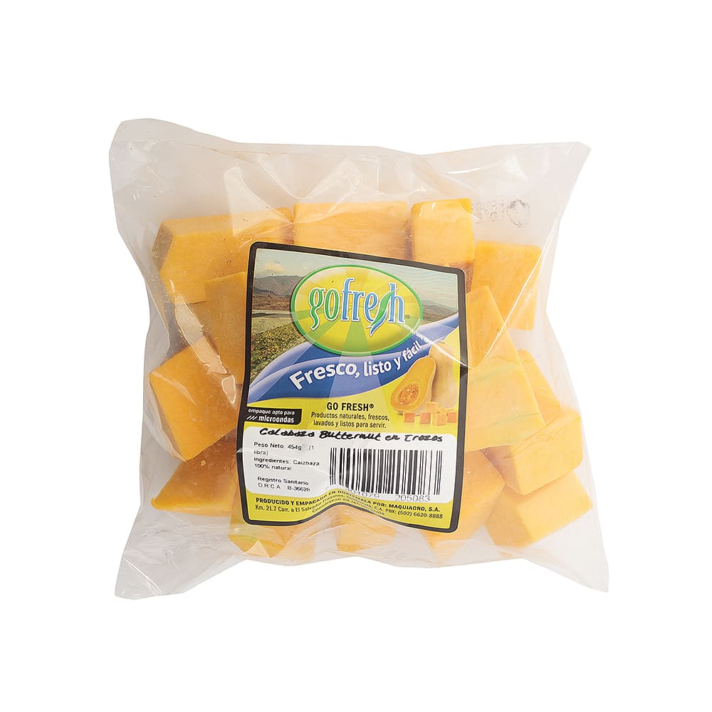 Calabaza Mantequilla En Trozos Go Fresh