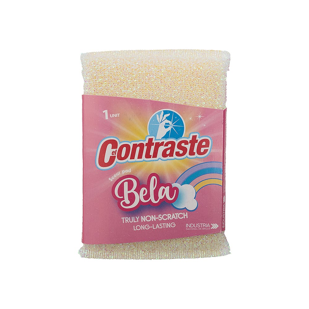 Esponja Bela El contraste