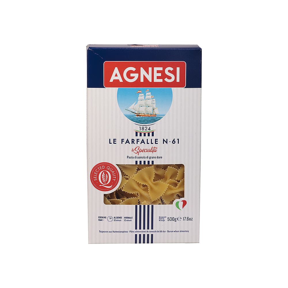 Pasta Le Farfalle No.61 Agnesi