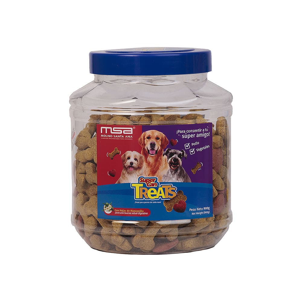 Snack Para Perro Pollo Vegetales Super Can