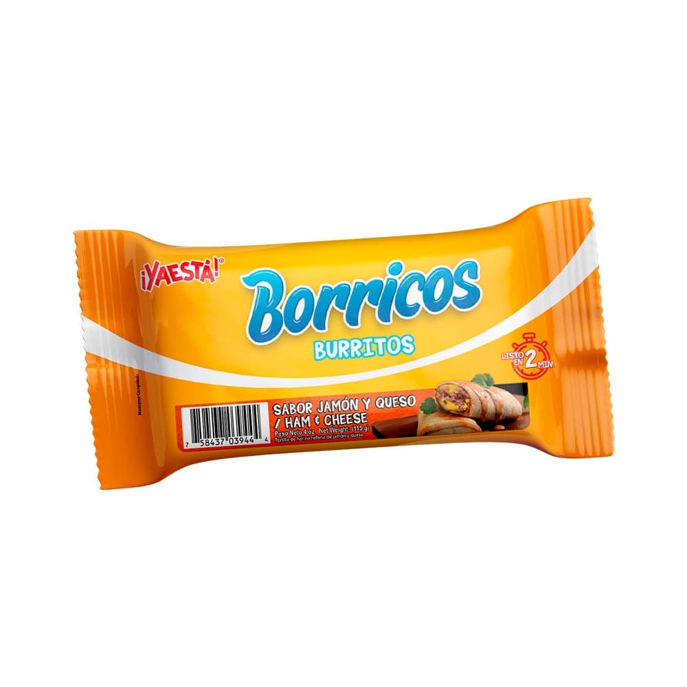 Burrito Jamón Queso Borricos Ya Está