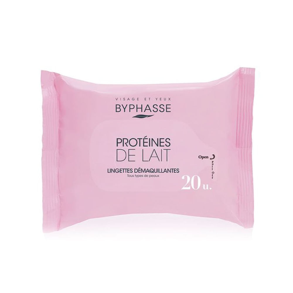 Toalla Desmaquillante Proteína De Leche Byphasse