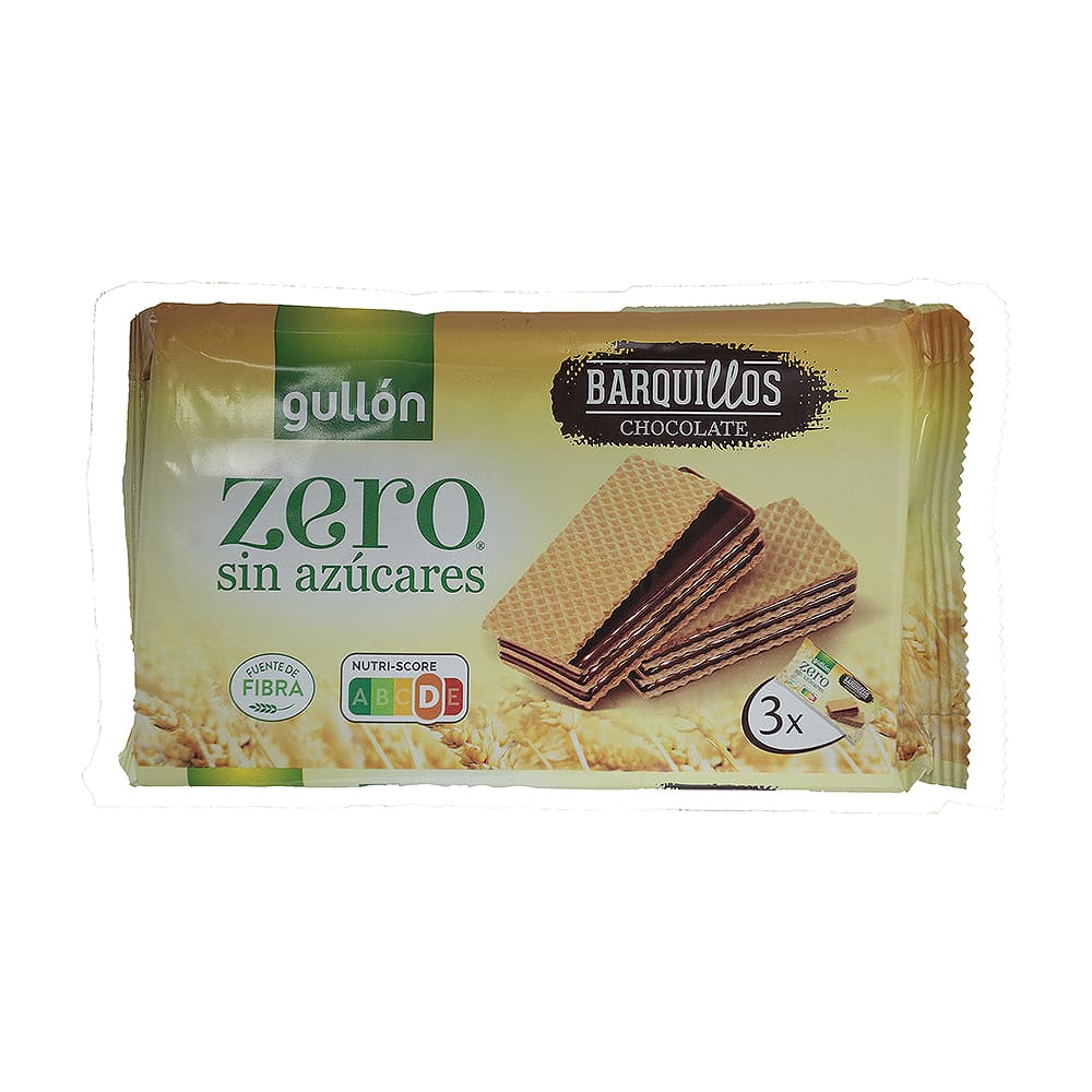 Galleta Barquillos Chocolate Sin Azúcar Gullón