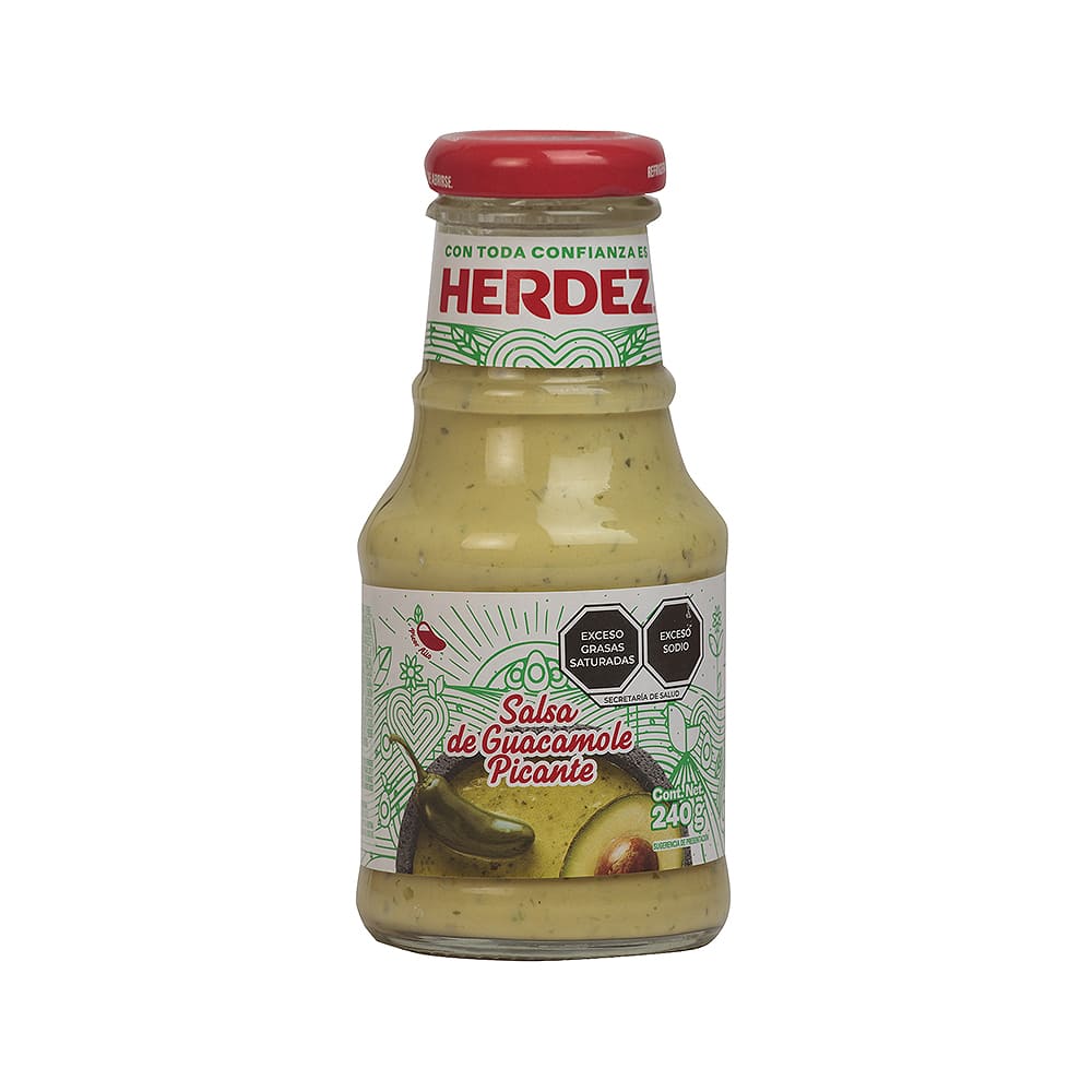 Salsa Picante Guacamole Herdez