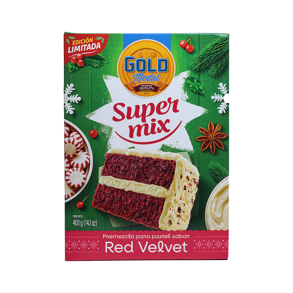 Premezcla Pastel Red Velvet Gold Medal